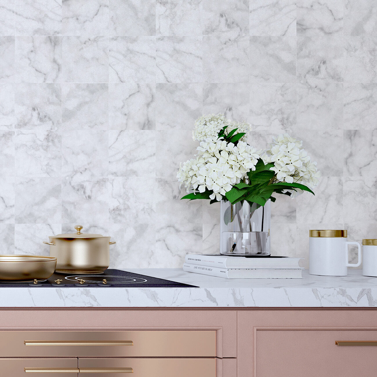 Get the Look for Less: All-Over Marble