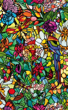 Spring Chapel Window Film by WallPops