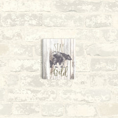 Stay Wild Canvas Wall Art in a room setting