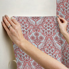 Brownstone Blooms P&S Wallpaper - how to stick