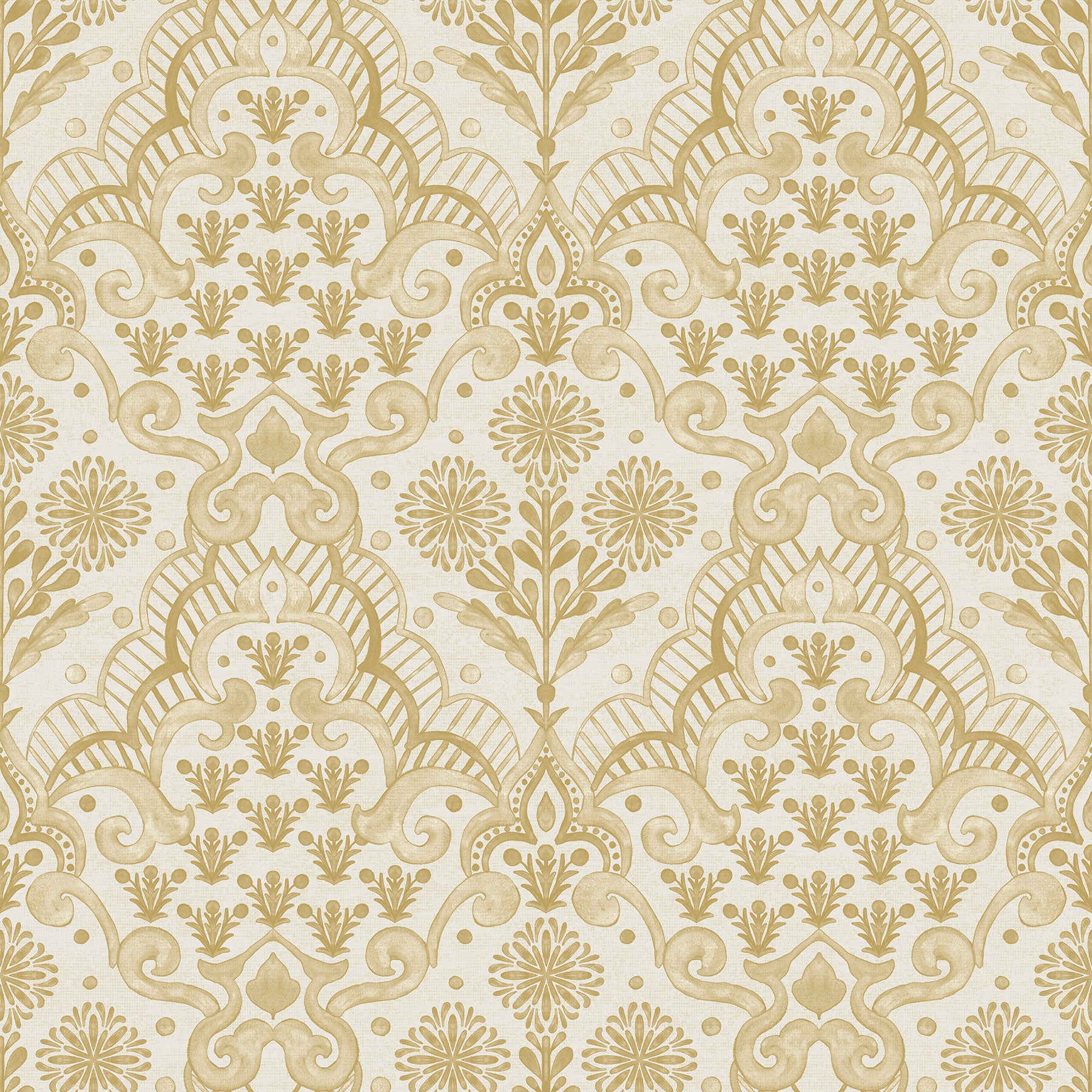 Brownstone Blooms P&S Wallpaper by WallPops