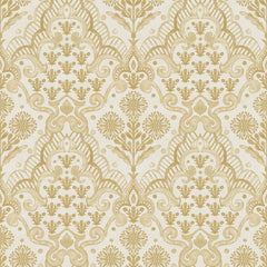 Brownstone Blooms P&S Wallpaper by WallPops