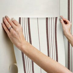 Townhouse Stripe P&S Wallpaper - how to stick