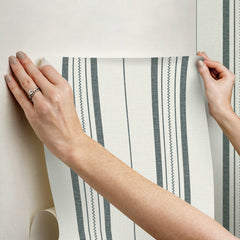 Townhouse Stripe P&S Wallpaper - how to stick