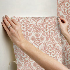 Brownstone Blooms P&S Wallpaper - how to stick