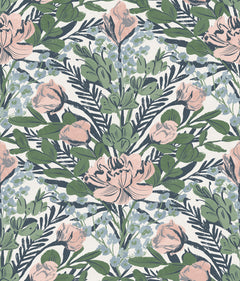 Moody June Blooms P&S Wallpaper by WallPops