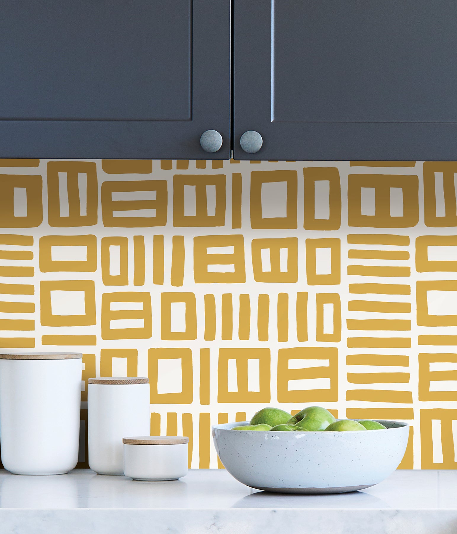 Traverse P&S Wallpaper in a room setting