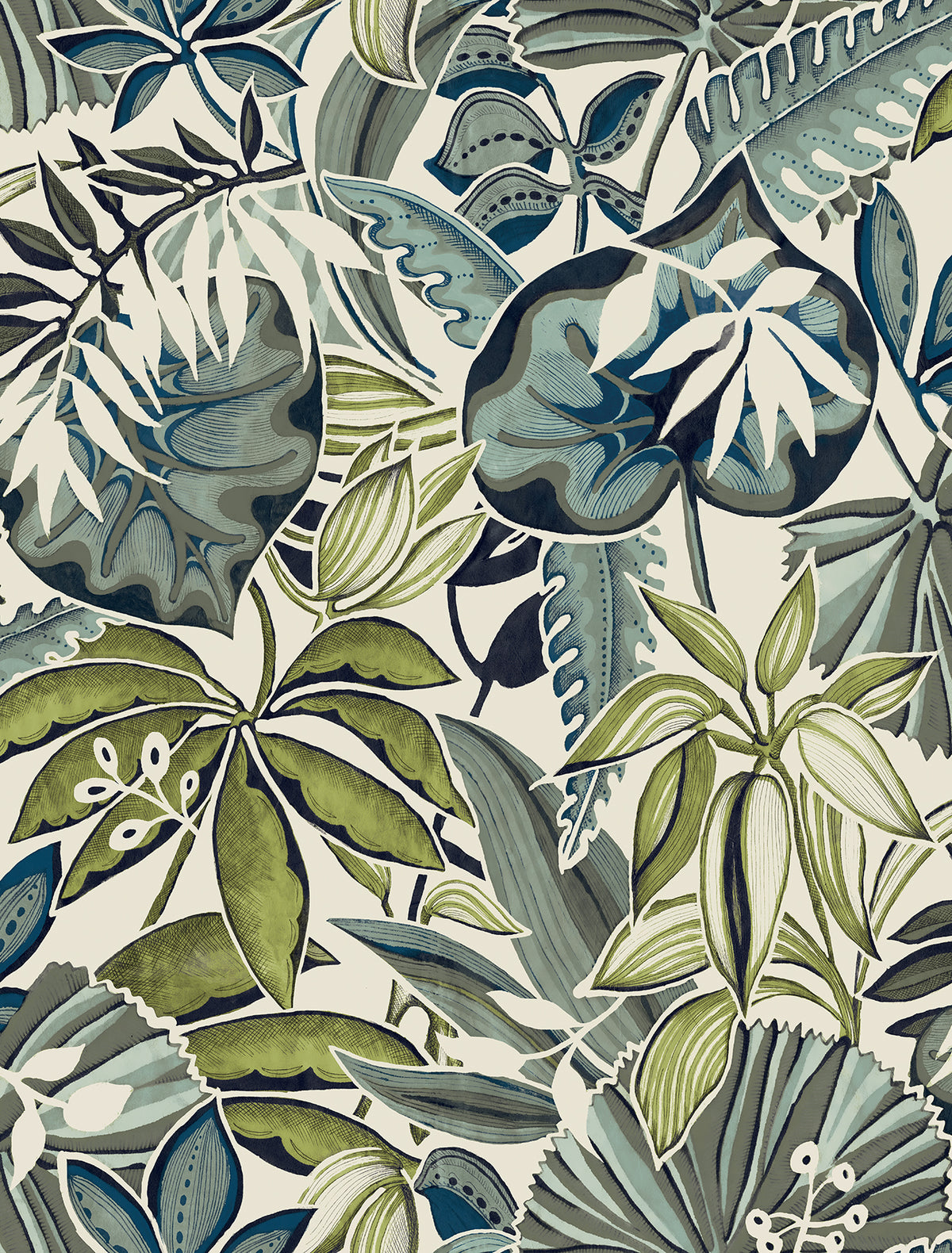 Feuilles P&S Wallpaper by WallPops