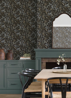 Emerson P&S Wallpaper in a room setting