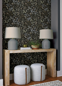 Emerson P&S Wallpaper in a room setting