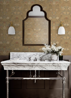 Melograno P&S Wallpaper in a room setting