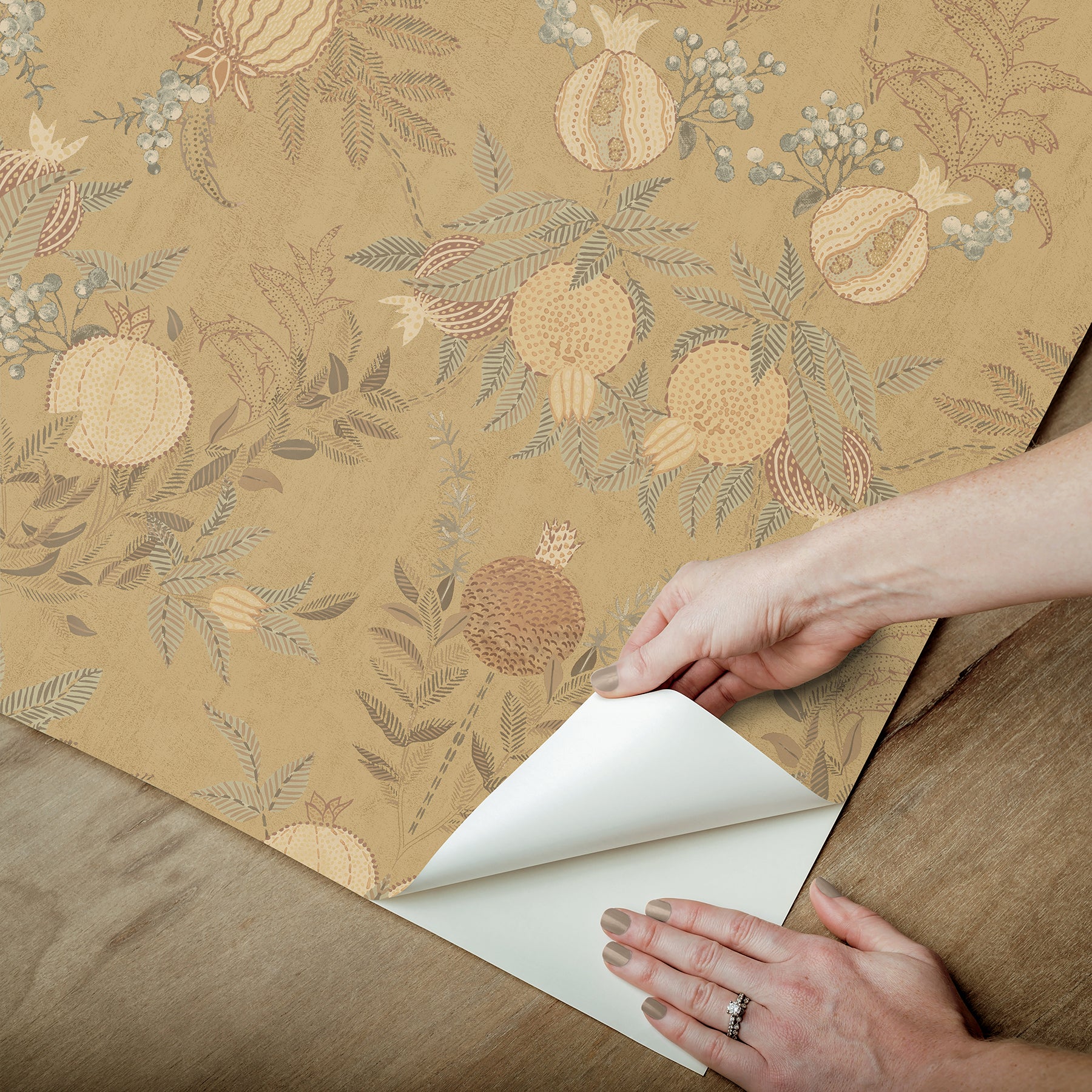 Melograno P&S Wallpaper - how to peel