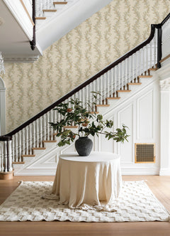 Posy P&S Wallpaper in a room setting
