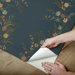 Posy P&S Wallpaper - how to peel