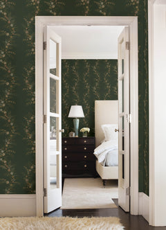 Posy P&S Wallpaper in a room setting