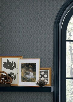 Nova P&S Wallpaper in a room setting