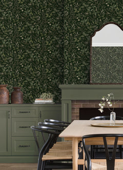 Emerson P&S Wallpaper in a room setting
