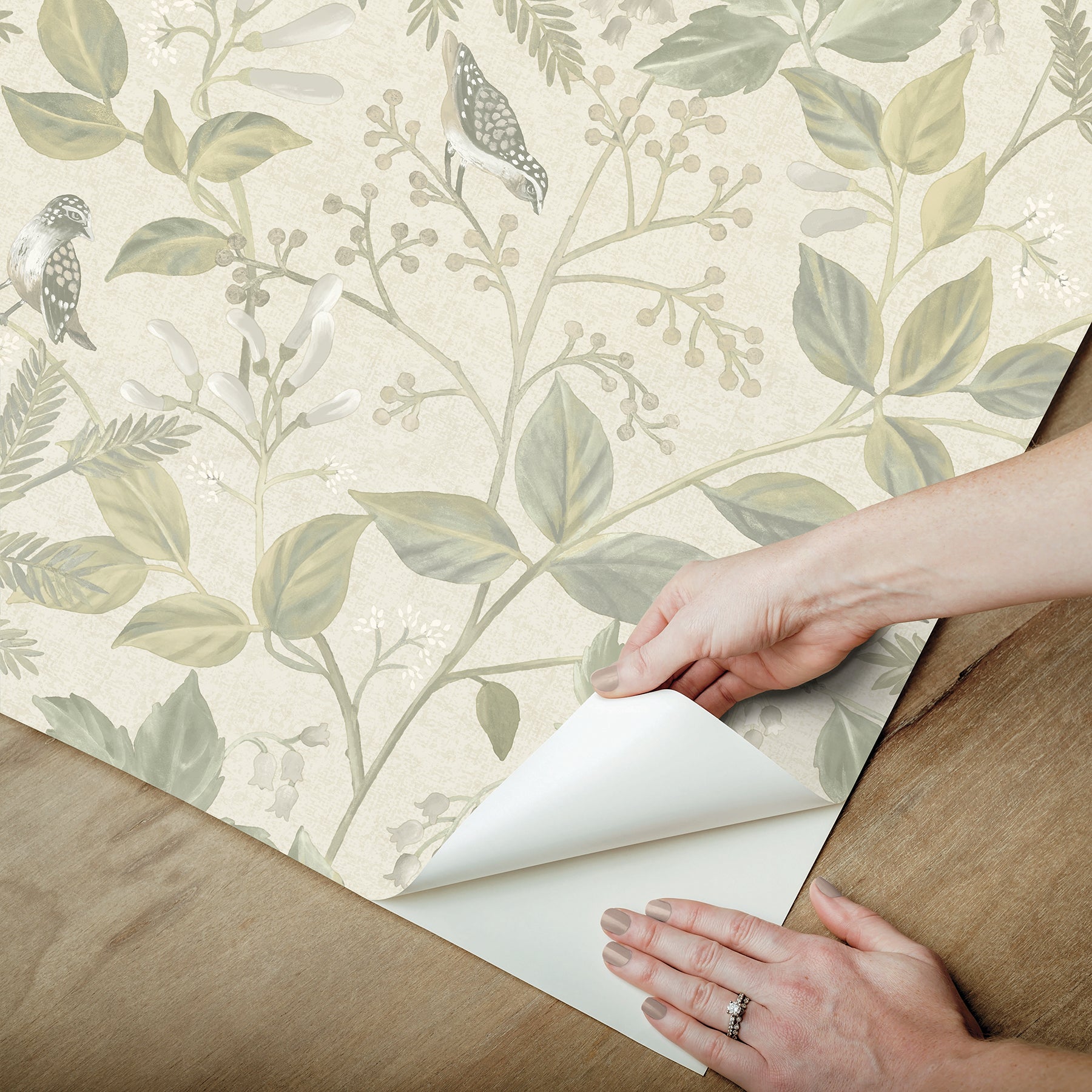 Emerson P&S Wallpaper - how to peel