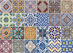 Azulejos Kitchen Panel Wall Decals by WallPops