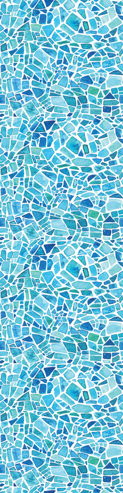 Mosaic Window Film pattern close-up