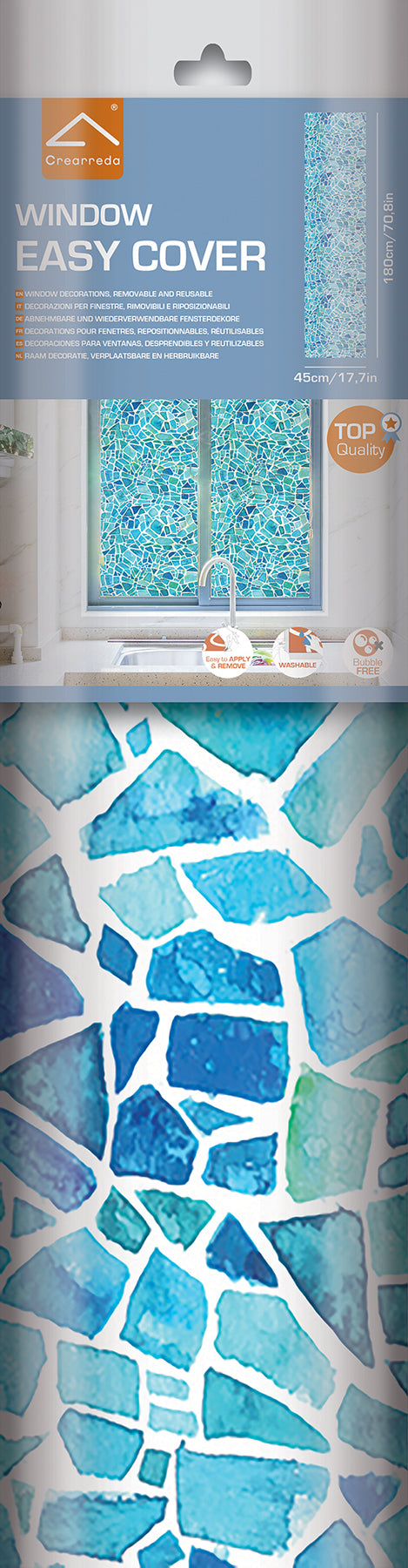 Mosaic Window Film - packaging