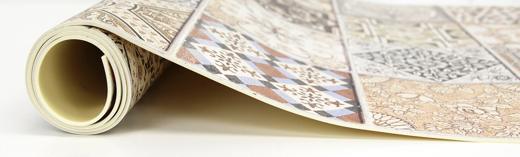 Persian Tiles Floor Runners pattern close-up