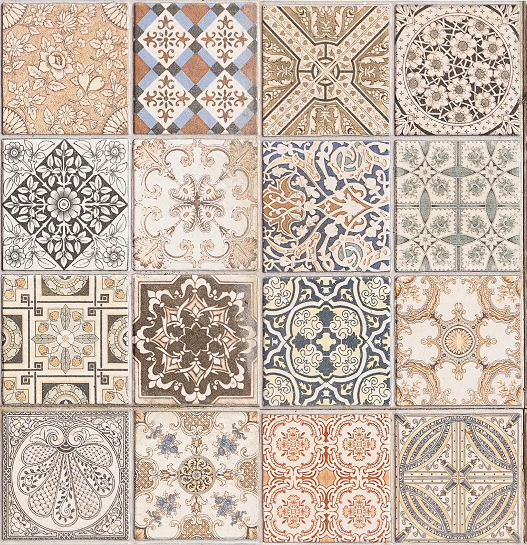 Persian Tiles Floor Runners - panels