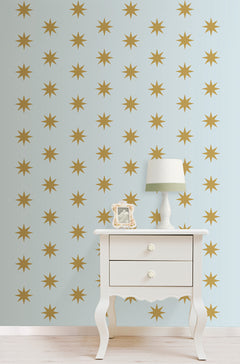 Star Wall Decals in a room setting