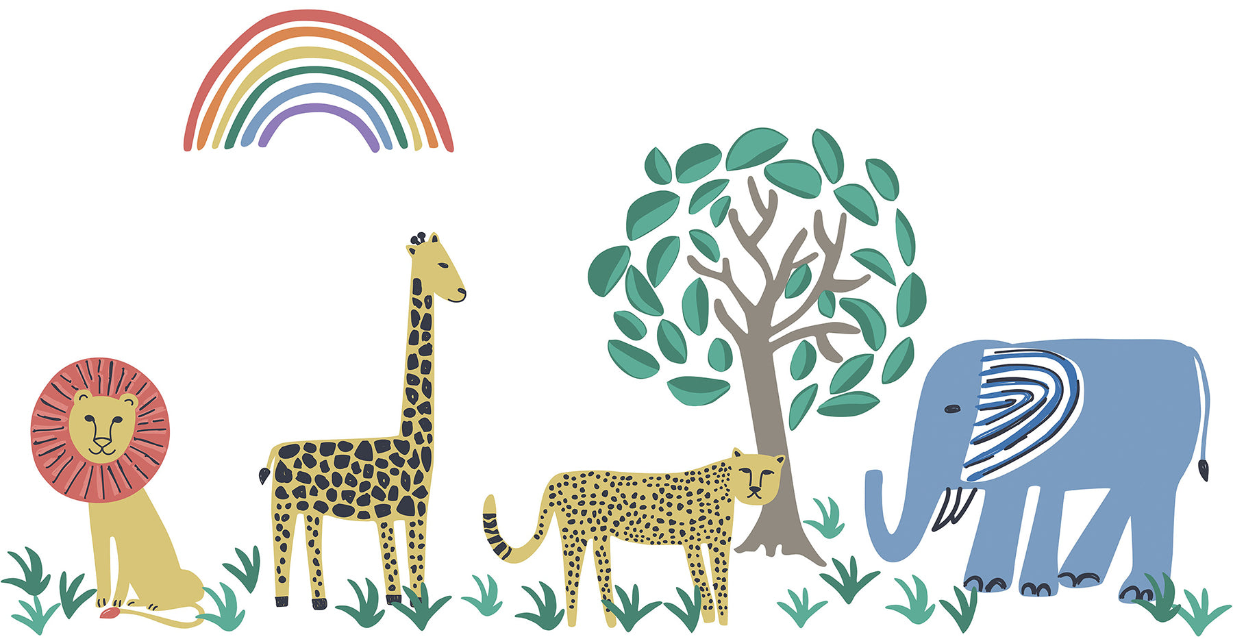 Safari Kingdom Wall Decals by WallPops