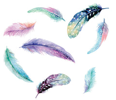 Celestial Feathers Wall Decals by WallPops