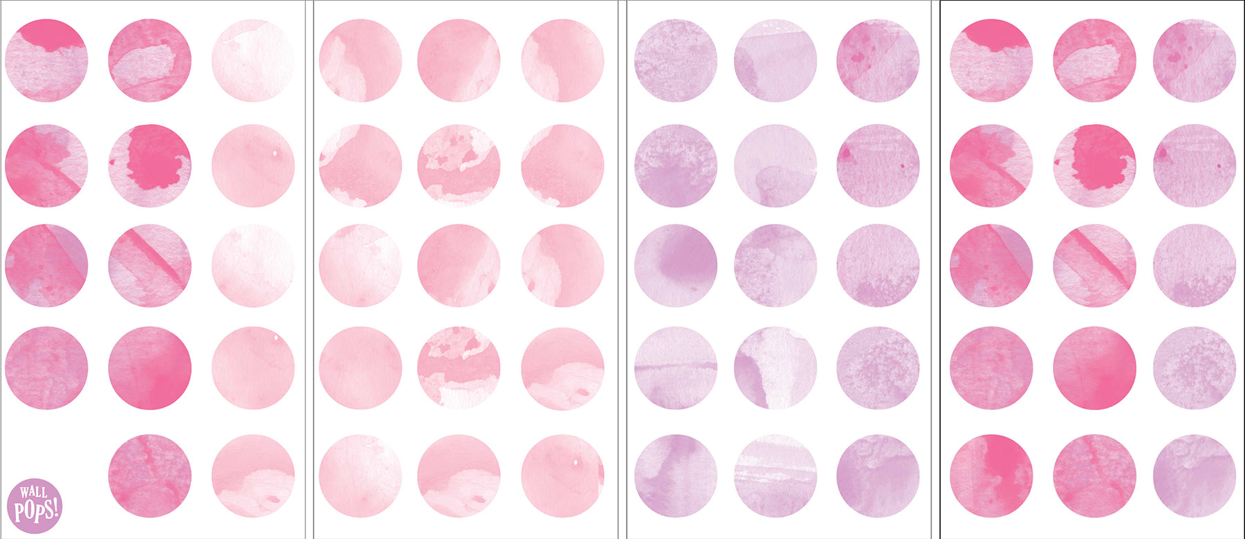 Dots Wall Decals pattern close-up