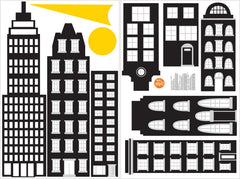 City of Heroes Wall Decals - panels