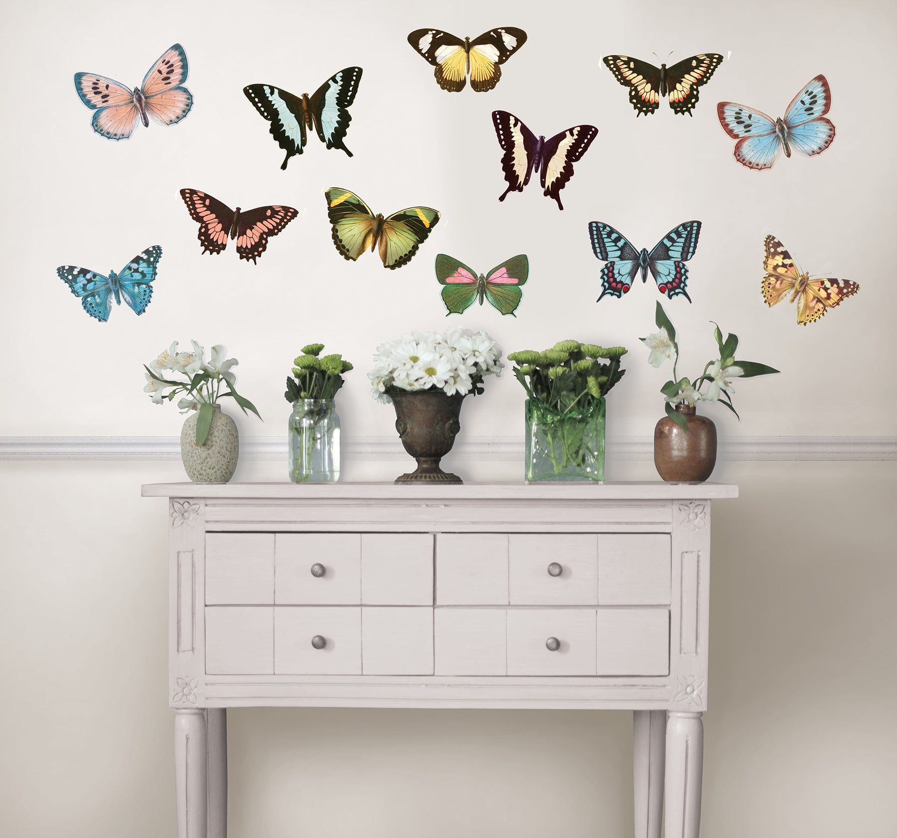Spread Your Wings Wall Decals in a room setting