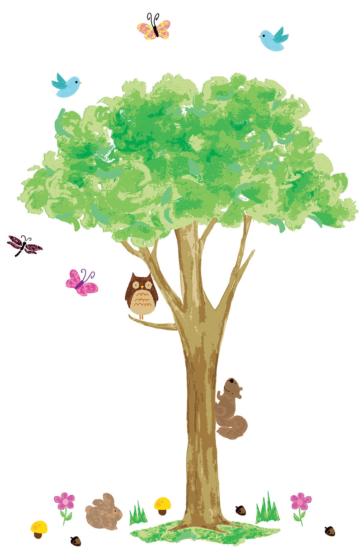 The Friendly Forest Wall Decals by WallPops