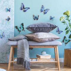 Butterfly Embellishments in a room setting