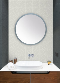 Batik Blok P&S Wallpaper in a room setting