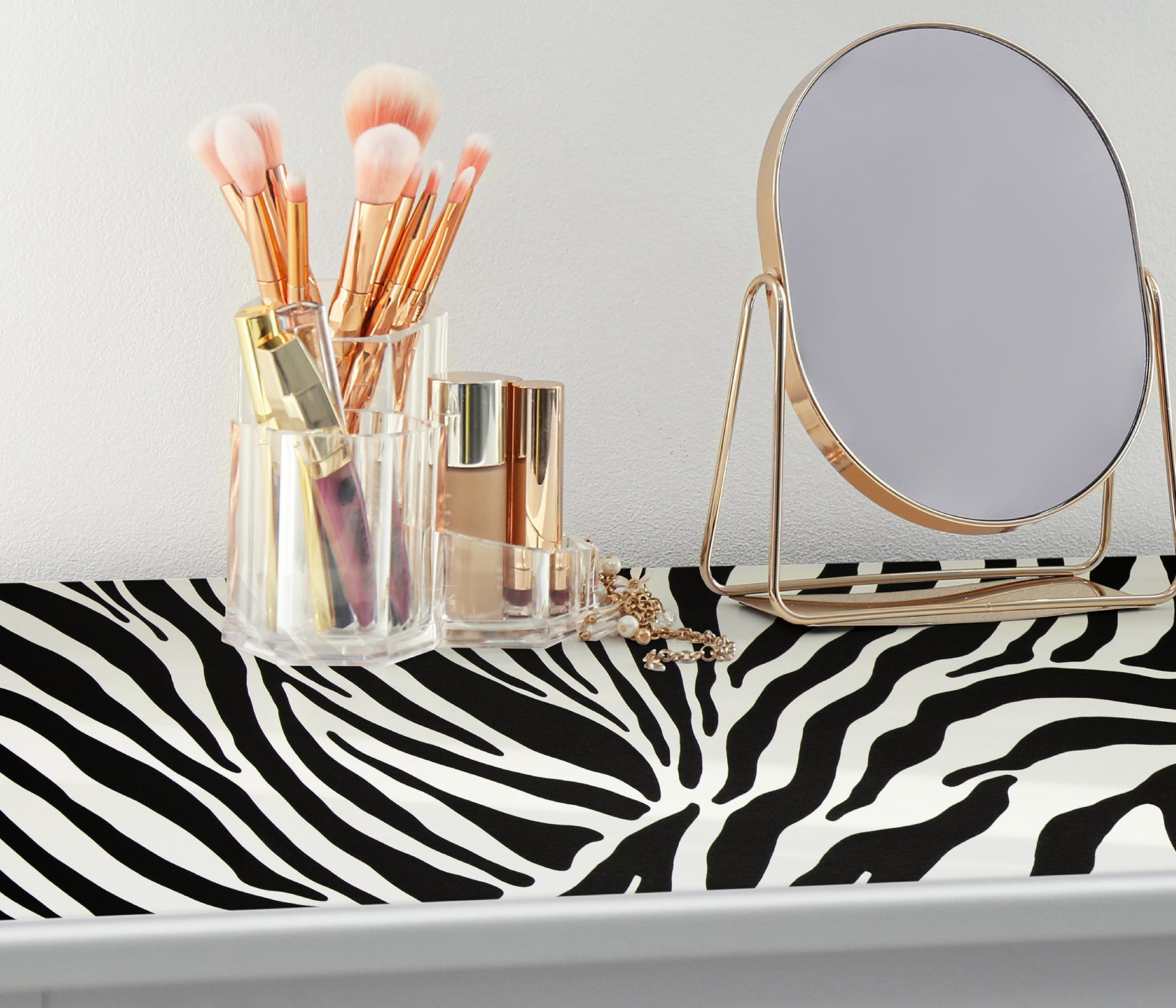 Zebra Adhesive Film in a room setting