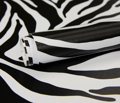 Zebra Adhesive Film pattern close-up