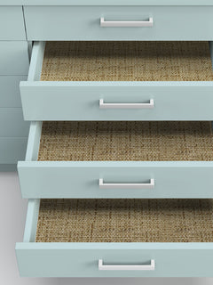 Hessian Adhesive Film in a room setting