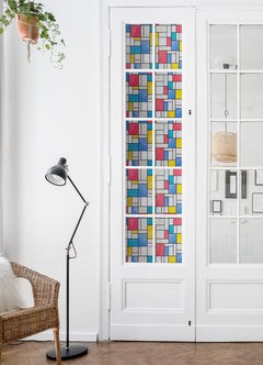 Mondrian Window Film in a room setting