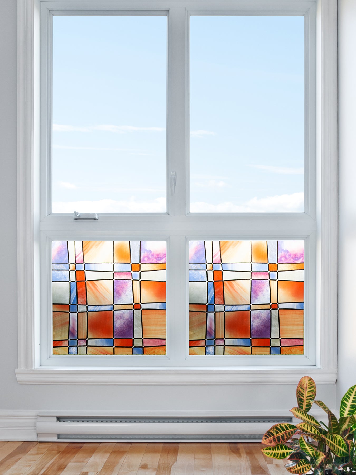 Barcelona Window Film in a room setting