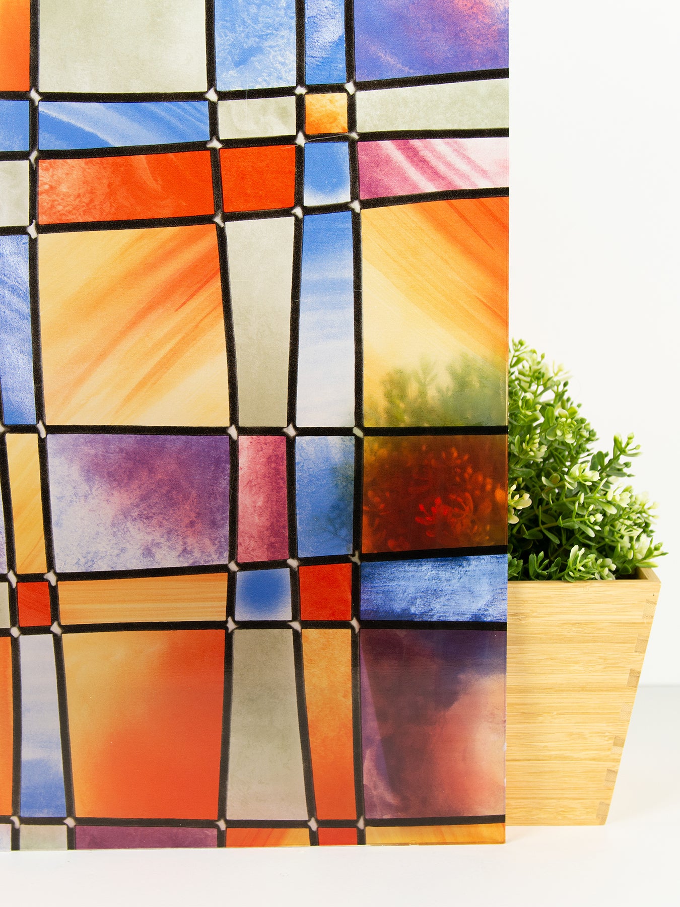 Barcelona Window Film pattern close-up