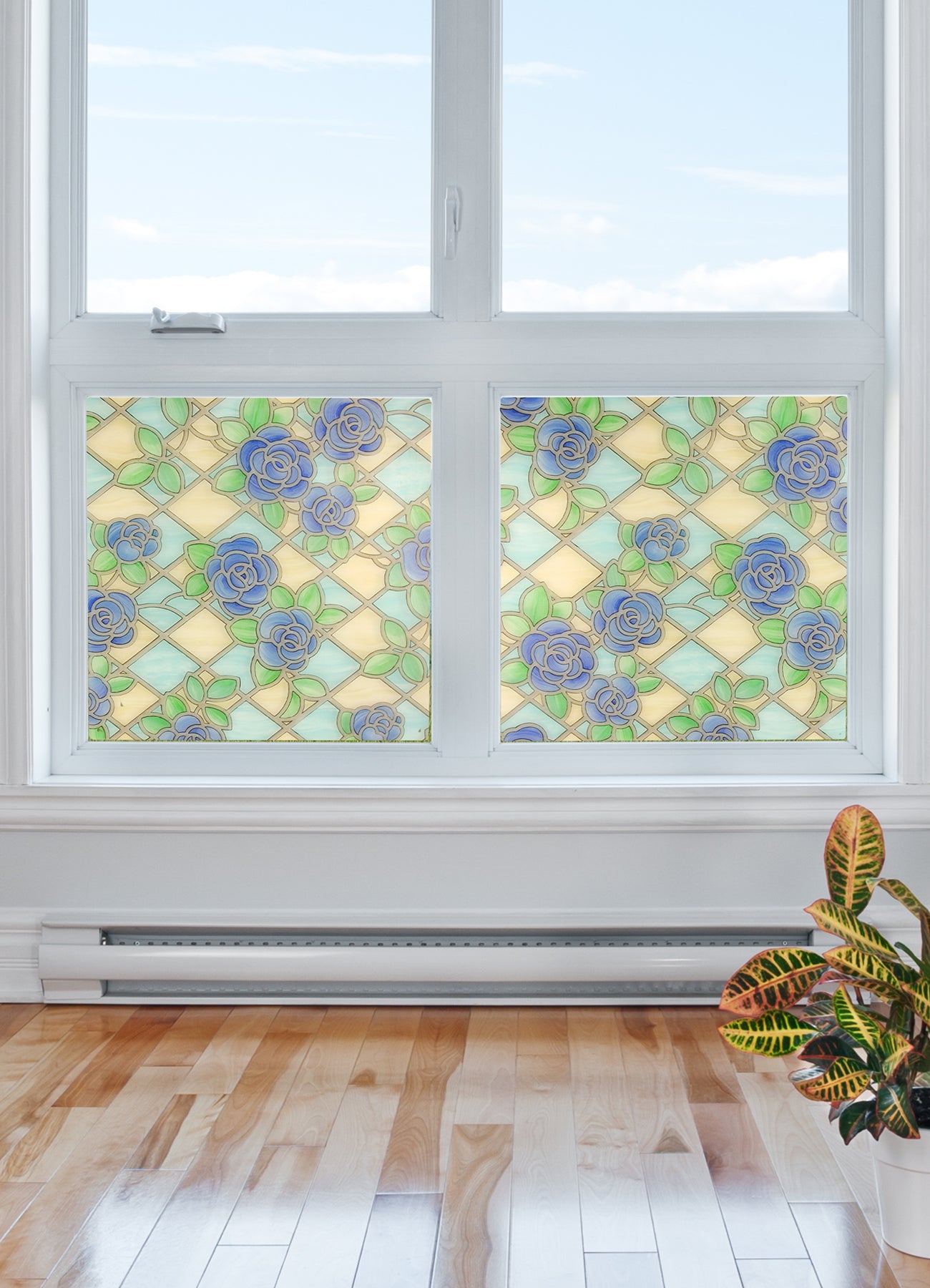 Amiens Window Film in a room setting