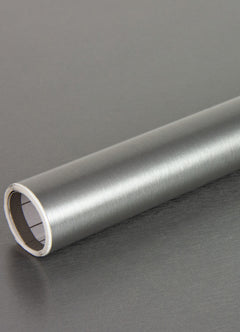 Stainless Steel Effect Adhesive Film pattern close-up