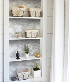 Carrara Wall Decals in a room setting
