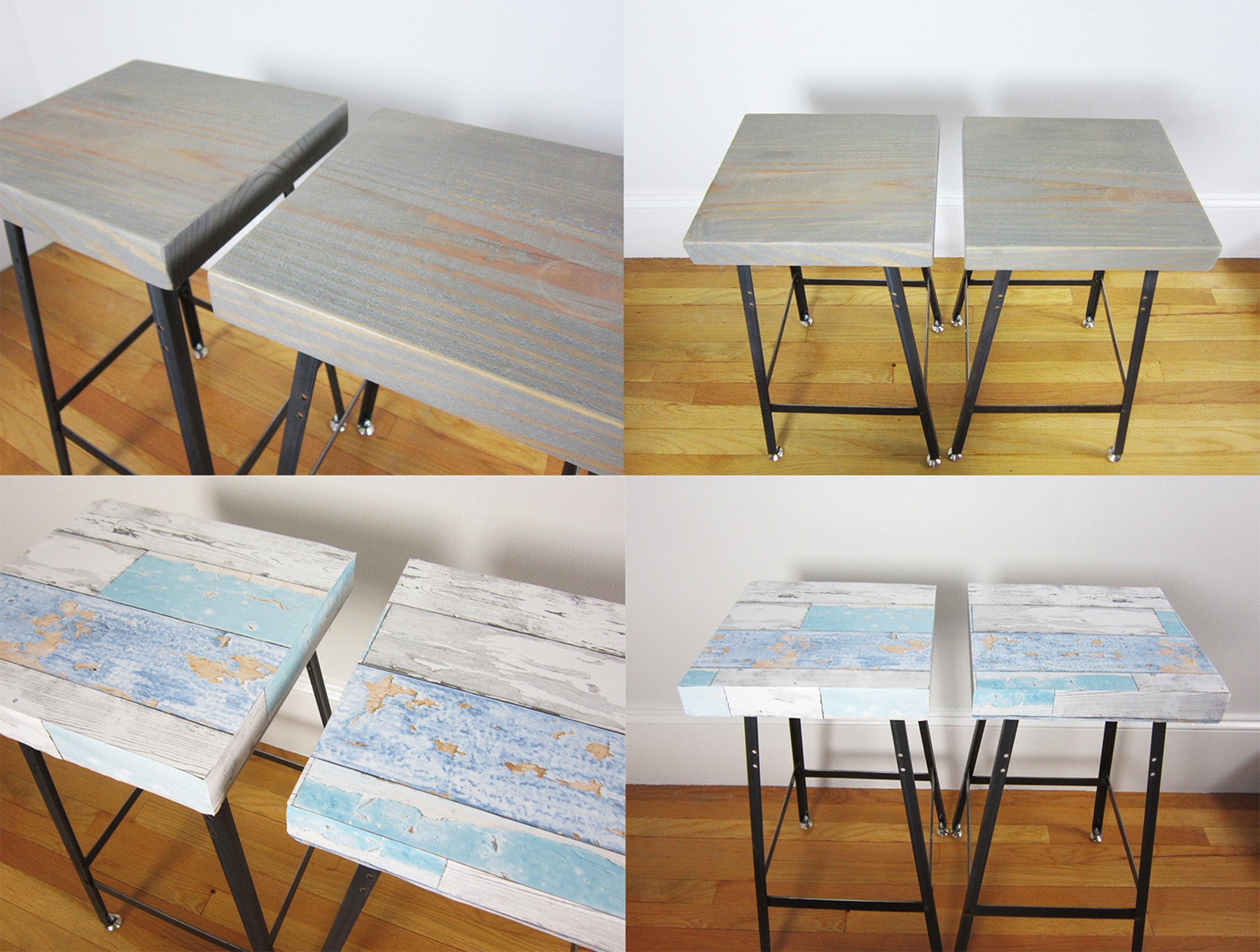 Scrapwood Adhesive Film in a room setting