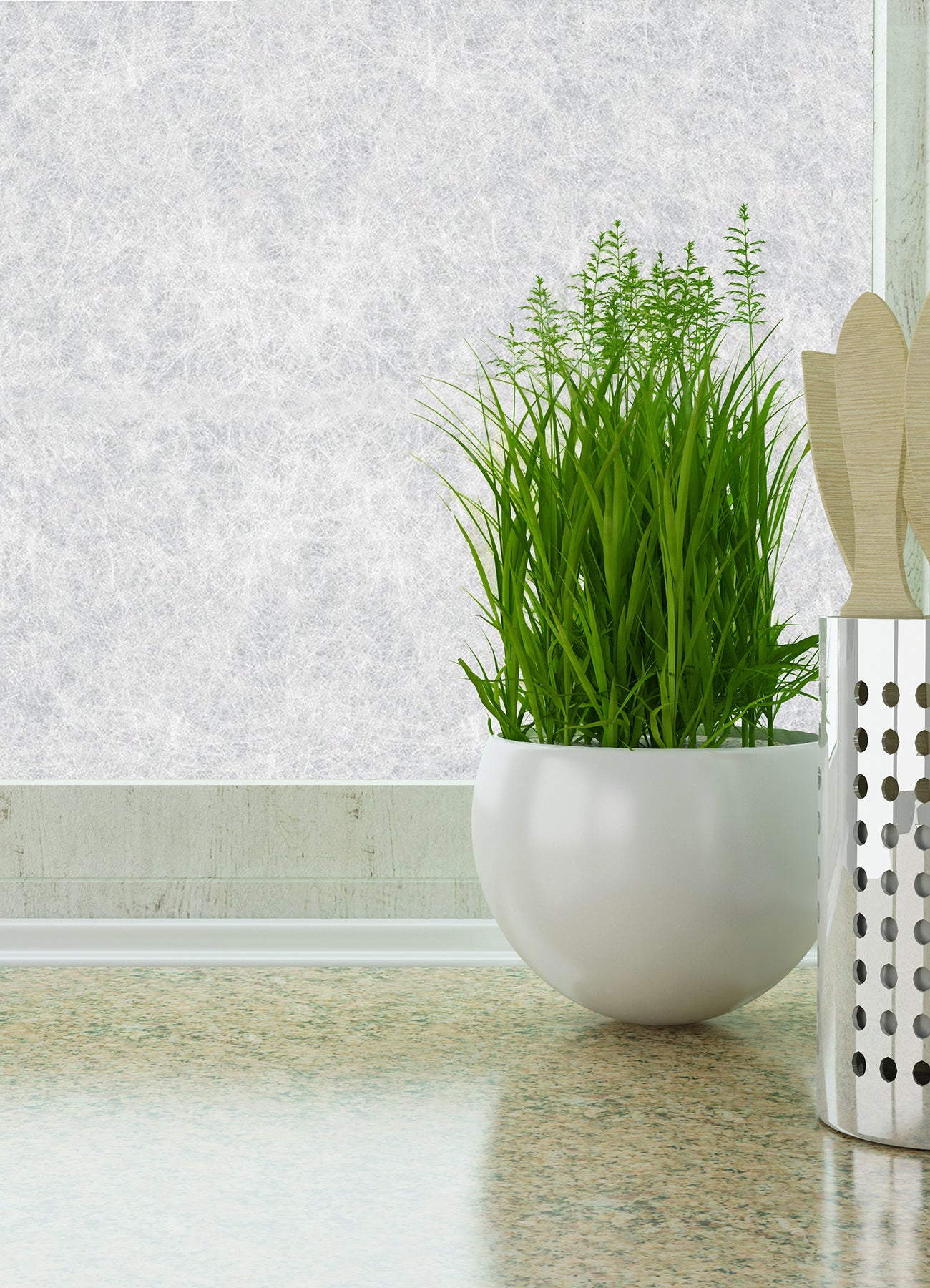 Rice Paper Window Film in a room setting