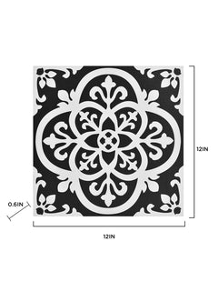 Gothic Floor Tiles pattern close-up