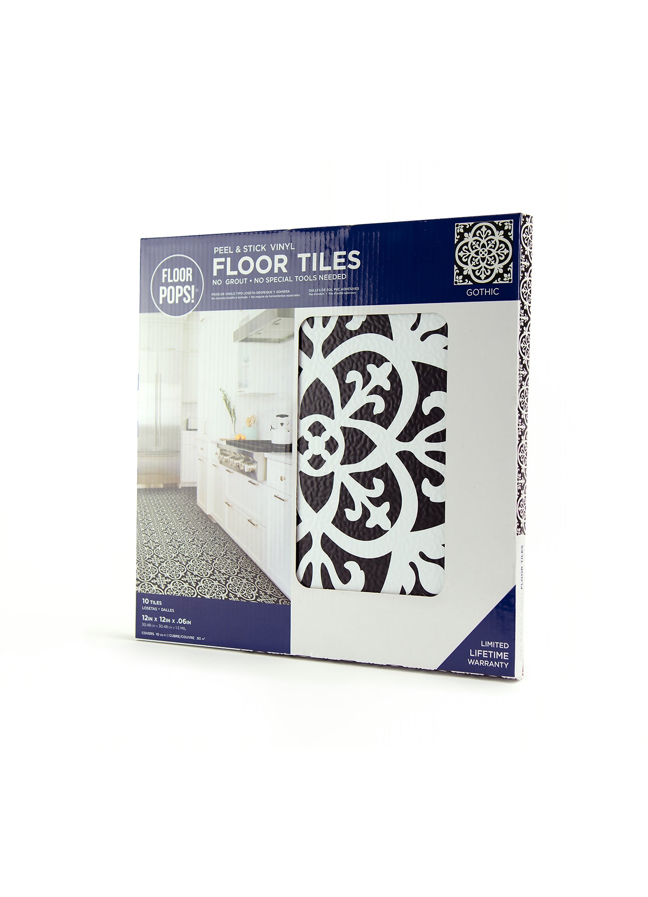 Gothic Floor Tiles - packaging