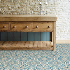 Fontaine Floor Tiles in a room setting